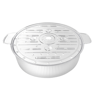 适用美的电蒸锅透明蒸笼MD-DZC2556蒸屉配件全新