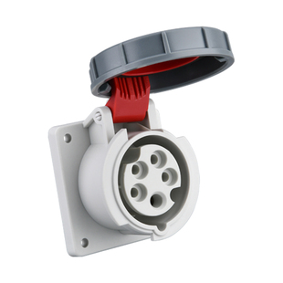 工业插头暗装插座连接器三相电3/4/5芯16A/32A防水航空IP67对接器