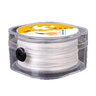 进口文玩扁丝弹力线耐磨串珠手串弹力绳珍珠水晶手链绳穿珠子的线