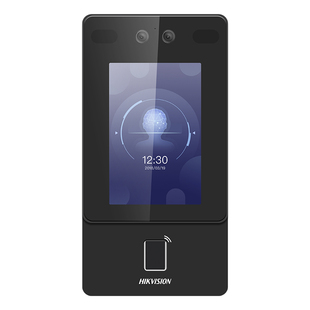 海康威视人脸识别门禁考勤一体机指纹刷卡电磁锁套装DS-K1T342MF