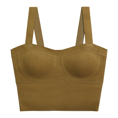 提未苏蚕丝羊绒感保暖女打底背心