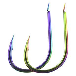 炫彩双槽伊势尼鱼钩有倒刺正品野钓路亚台钓加强鲫鲤鱼大物青鱼钩