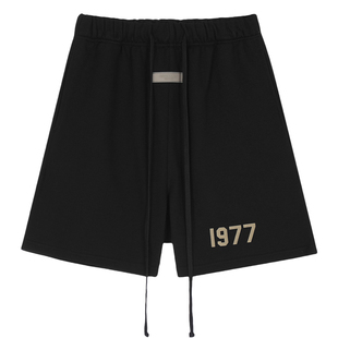 ESSENTIALS FEAR OF GOD复线高街美式潮牌运动宽松1977男FOG短裤