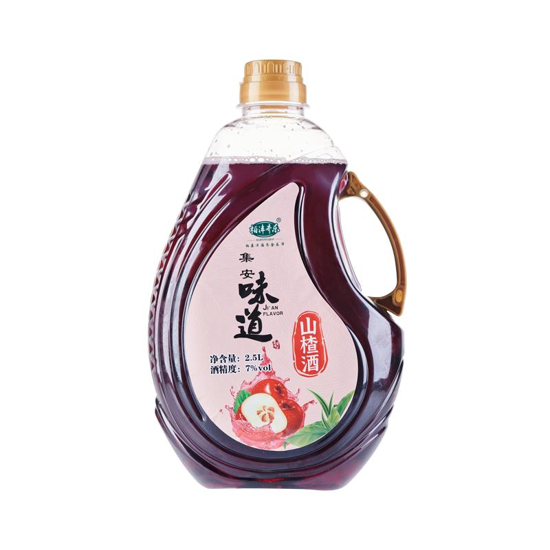 集安味道东北老式山楂酒7度果酒