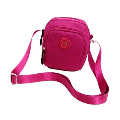 女士斜跨包潮帆布单肩斜挎女包中老年女包尼龙牛津布包休闲小包包