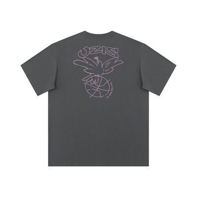 有志者UZIS运动短袖T恤和平鸽