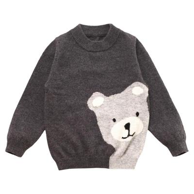 MOLIULIU轻薄儿童纯羊绒衫