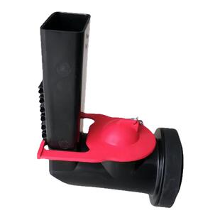 马桶水箱配件K3384 3386坐便器下水冲水阀圆形口排水阀放水出水阀