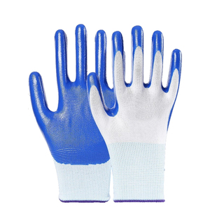 手套工作劳保耐磨丁腈橡胶轻薄防滑防割防刺防扎干活工作劳动专用