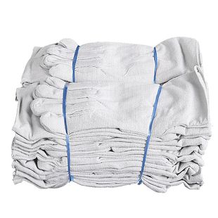 双层帆布手套劳保耐磨工作24道线机械电焊工专用工地防滑防护用品