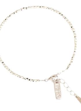 2毫米珠子手链百搭款延长银饰品