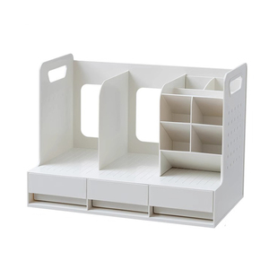 多功能抽屉书立书架桌面笔筒阅读架学生书本书立架分隔挡板立书架