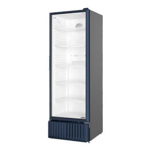 海尔风冷冷藏展示柜商用饮料无霜339/412升立式冰箱玻璃门保鲜柜
