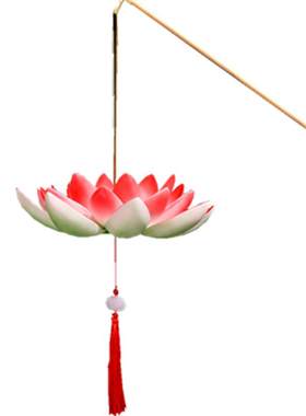 鼎承手提荷花灯发光汉服舞蹈道具