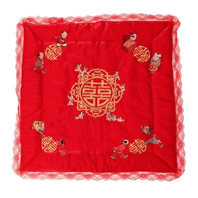 结婚迎亲喜被新娘福垫陪嫁用品