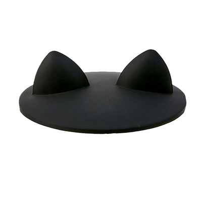 硅胶马克杯子配件可爱圆形防尘