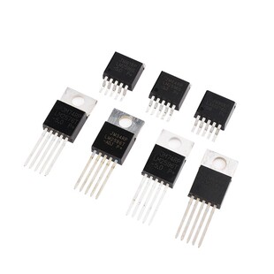 LM2596S-5.0 ADJ 12 3.3V LM2576T 降压稳压器芯片TO-220/263-5