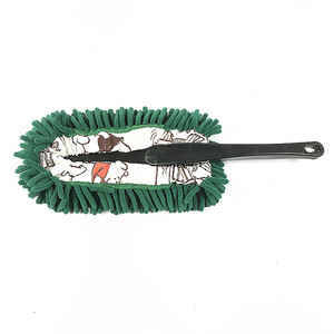 雪尼尔小号车刷汽车除尘掸刷子短柄软毛蜡刷拖把洗车工具小号