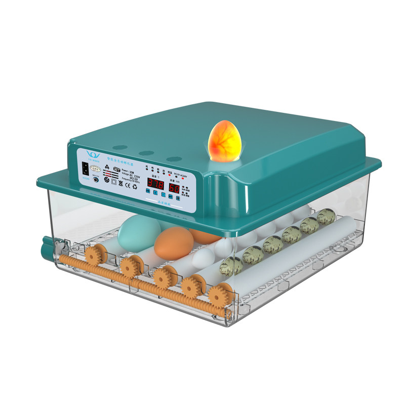 孵化器小型家用孵蛋器全自动智能孵化箱鸭鹅鸽子鹌鹑小鸡孵化机