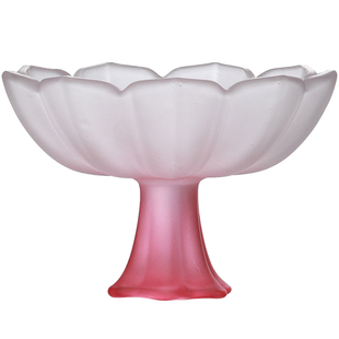 高足主人杯单杯女士粉色琉璃茶具喝茶专用杯子功夫茶杯高脚品茗杯