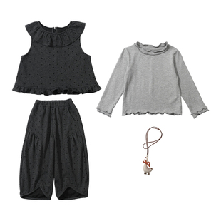 女童套装春秋季2026新款小童超好看儿童春装三件套女宝宝洋气衣服