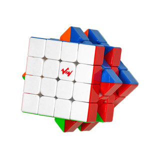 Vin四阶魔方UV钻面4阶v2轴磁小鬼4x4阶顺滑比赛竞速益智魔方磁力