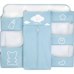 婴儿床收纳袋挂袋床头尿布收纳新生儿床边置物袋尿片袋多功能储物