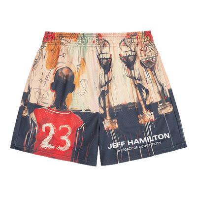 jeffhamilton新款美式街头短裤