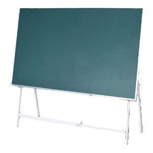 美斯特黑板儿童家用支架式教学白板写字板移动黑板可折叠双面磁性粉笔绿板办公培训商用双面小黑板店铺用可擦