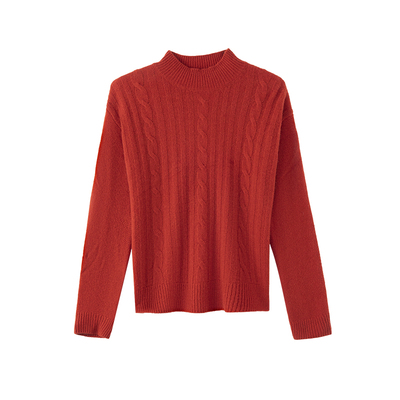 春竹长袖毛衣女士针织衫