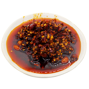 贵州香辣脆蒜香油辣椒自制花生油海椒遵义特产油泼辣子凉拌海椒油