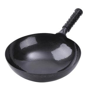 正宗章丘手工铁锅官方旗舰店老式家用炒菜锅手工锻打无涂层不粘锅