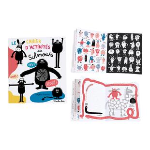 法国moulinroty茉兰若缇艺术儿童涂填色绘画贴纸着色本图画册礼物