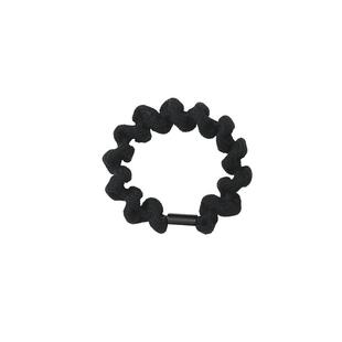 扎马尾的发绳发圈女皮套ins黑色简约扎头发橡皮筋高弹力耐用头绳