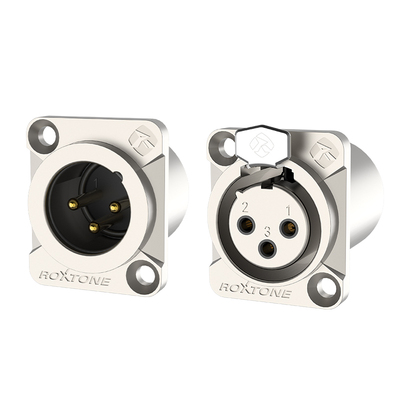 罗科斯通xlr防水音频连接插座