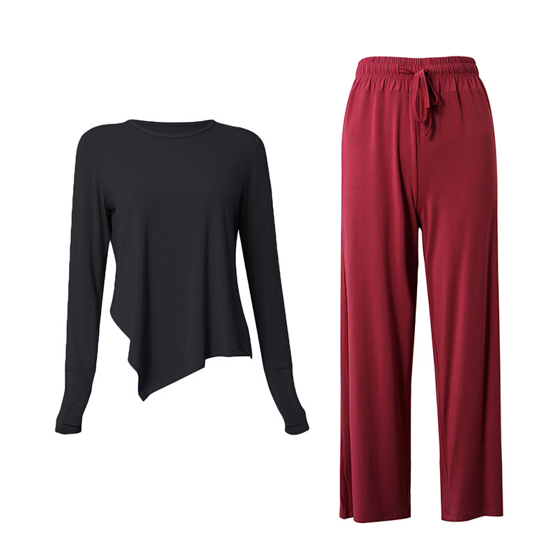 宽松现代舞服套装套指八年老店