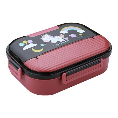 诺贝迪卡通学生316L四格五格餐盘