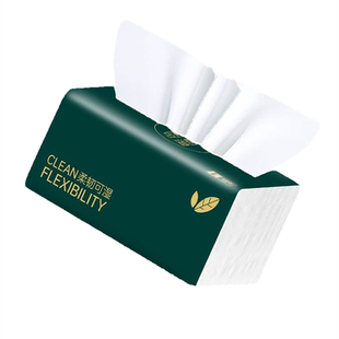 洁澜雅抽纸巾460张20大包家用实惠装卫生纸抽整箱面巾纸餐巾纸