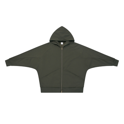 美式hiphop穿搭落肩蝙蝠袖卫衣