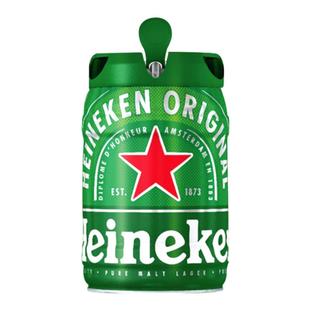 喜力啤酒铁金刚精酿大桶装扎啤生啤5升聚会桶装整箱进口荷兰特价