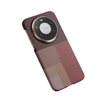 决色遥「华为DFH认证品牌」适用华为适用华为mate80promax手机壳新款凯夫拉超薄全包80Pro芳纶纤维磁吸壳轻奢