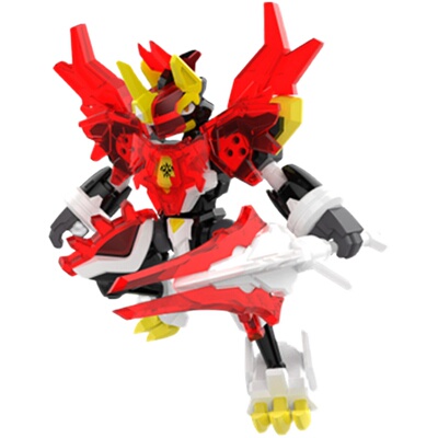 斗龙战士5雷古曼斗龙机甲超级战龙加比纳5.5寸全套玩具男孩机器人