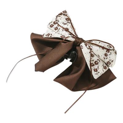 畹町腰果花吊坠马尾夹小众轻奢新中式国风个性复古百搭布艺抓夹女