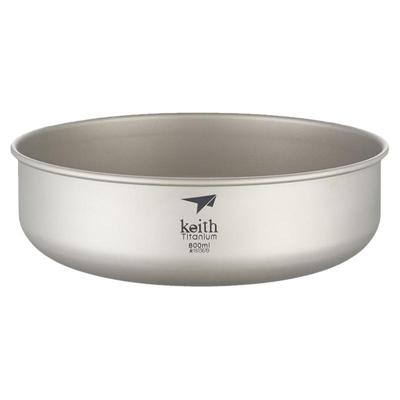 铠斯钛碗纯钛露营碗便携易收纳