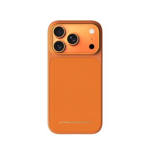 【织物质感】Karenburton新款苹果17promax手机壳凯夫拉芳纶纤维超薄适用iphone17pro磁吸全包外壳Air保护壳
