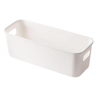 多功能收纳盒长条无痕收纳盒衣橱无盖桌面零食盒多功能分隔神器