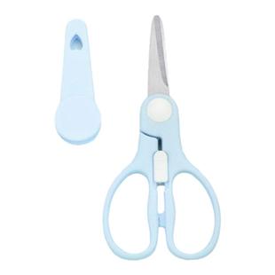 宝宝辅食剪刀不锈钢可剪小菜肉婴儿食物夹子儿童专用辅食工具外带