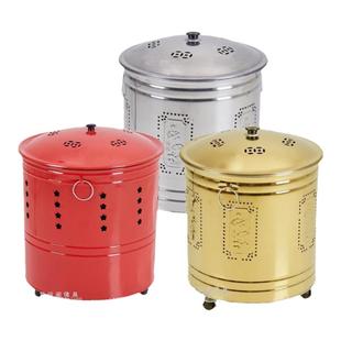 家用不锈钢烧纸桶聚宝盆纸钱桶焚烧炉化金桶元宝炉专用烧金桶