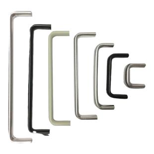 1-6U机箱铝合金抽屉把手拉手U型把手32 64 96 128 160 192孔距