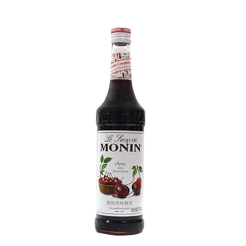莫林MONIN Cherry樱桃风味糖浆 果露 调饮品鸡尾酒 700ml